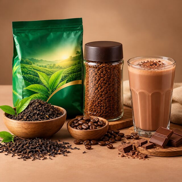 Tea, Coffee & Milk Drinks