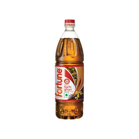 Fortune Premium Kachi Ghani Pure Mustard Oil (910 g)